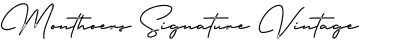 Monthoers Signature Vintage